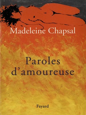 cover image of Paroles d'amoureuse
